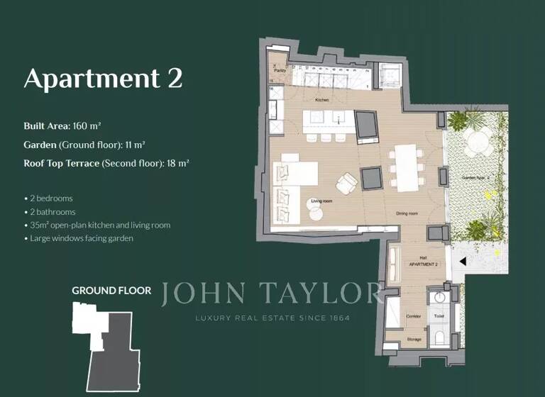 Maisonette zum Kauf provisionsfrei 1.950.000 € 190 m² Palma de Mallorca 07001