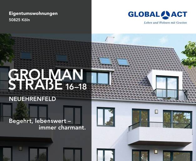 Wohnung zum Kauf provisionsfrei 161.900 € 1 Zimmer 24,9 m² Souterrain, UG frei ab sofort Neuehrenfeld Köln 50825