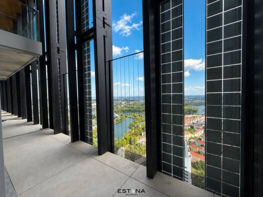 Penthouse zur Miete - Erstbezug 4.223 € 3 Zimmer 95,7 m² 51. Geschoss frei ab 01.11.2026 Donau-City-Straße Wien 1220