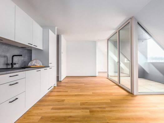 Wohnung zur Miete - Erstbezug 886 € 2 Zimmer 63,3 m² frei ab 01.03.2026 Margareta-Wöss-Weg 6 Ufer Linz 4030