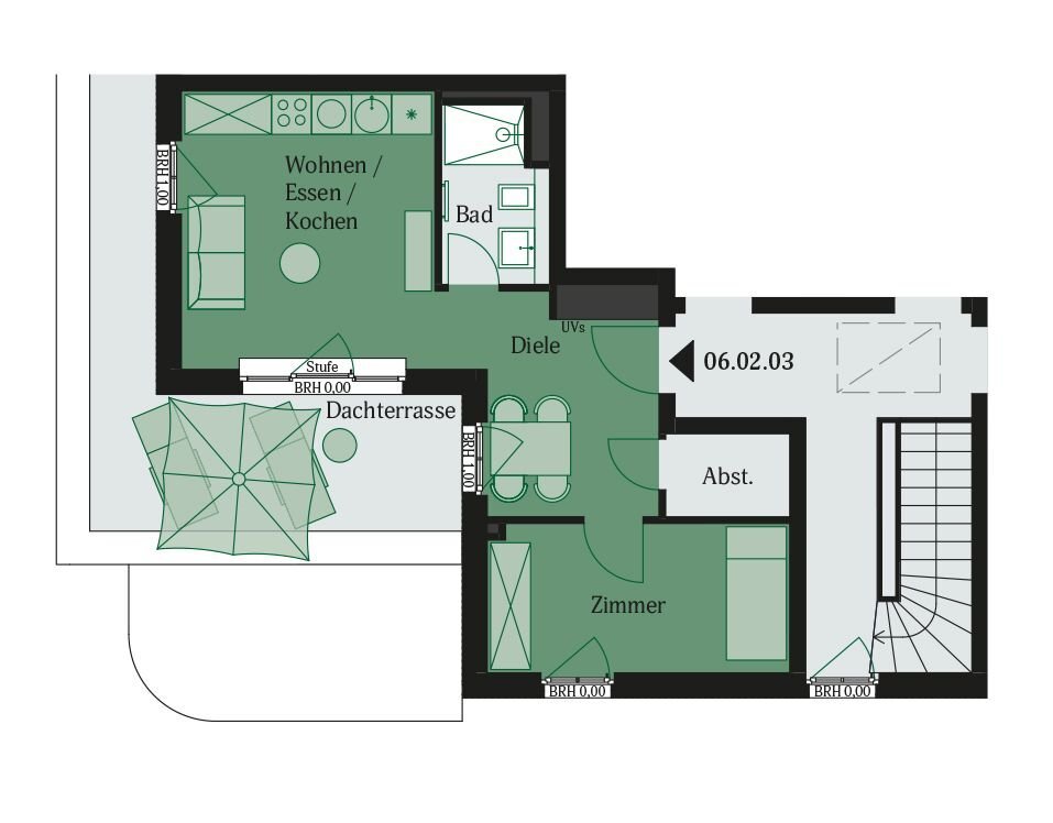 Wohnung zur Miete 950 € 2 Zimmer 49,4 m²<br/>Wohnfläche 01.04.2025<br/>Verfügbarkeit Dietrich-Bonhoeffer-Str. 14 Lämmerspiel Mühlheim 63165