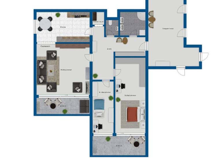 Wohnung zum Kauf 328.000 € 3 Zimmer 100 m² 3. Geschoss Brühl 50321