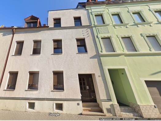 Wohnung zur Miete 270 € 2 Zimmer 58 m² 1. Geschoss Oststraße 35 Meerane Meerane 08393