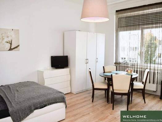 Studio zur Miete Wohnen auf Zeit 875 € 1 Zimmer 25 m² frei ab 01.04.2026 Eschersheim Frankfurt am Main 60433