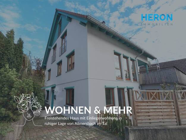 Einfamilienhaus zum Kauf 649.000 € 8 Zimmer 213,3 m² 323 m² Grundstück Heutensbach Allmersbach im Tal 71573