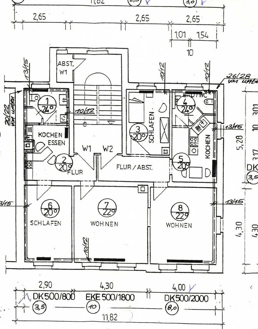 Wohnung zur Miete 260 € 2 Zimmer 47,5 m²<br/>Wohnfläche 2.<br/>Geschoss Markersdorfer Straße 34 Markersdorf 620 Chemnitz 09123