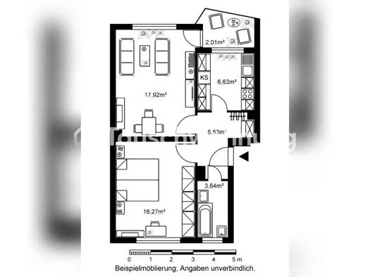 Wohnung zur Miete Tauschwohnung 684 € 2 Zimmer 52 m² EG Sossenheim Frankfurt am Main 65936