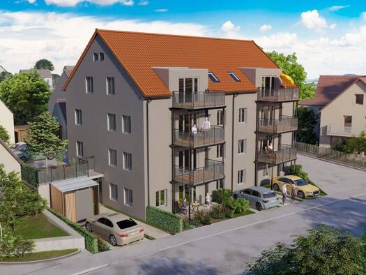 Wohnung zum Kauf - Erstbezug provisionsfrei 263.500 € 3 Zimmer 80,1 m² Ostheim Westheim 91747