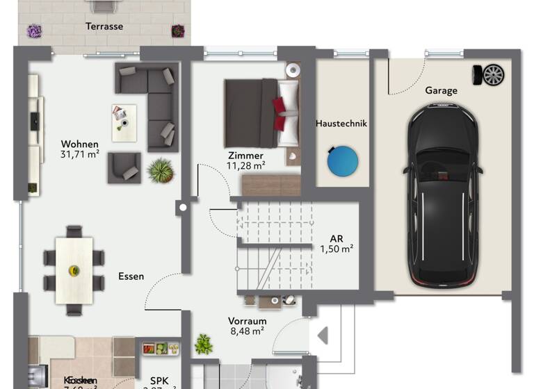 Einfamilienhaus zum Kauf 579.000 € 5 Zimmer 140 m² 843 m² Grundstück Ebenthal 9065