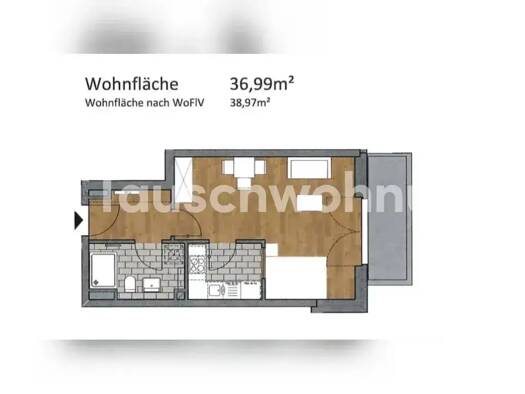 Wohnung zur Miete nur mit Wohnberechtigungsschein Tauschwohnung 480 € 1 Zimmer 37 m² Otterndorf Hamburg 20097