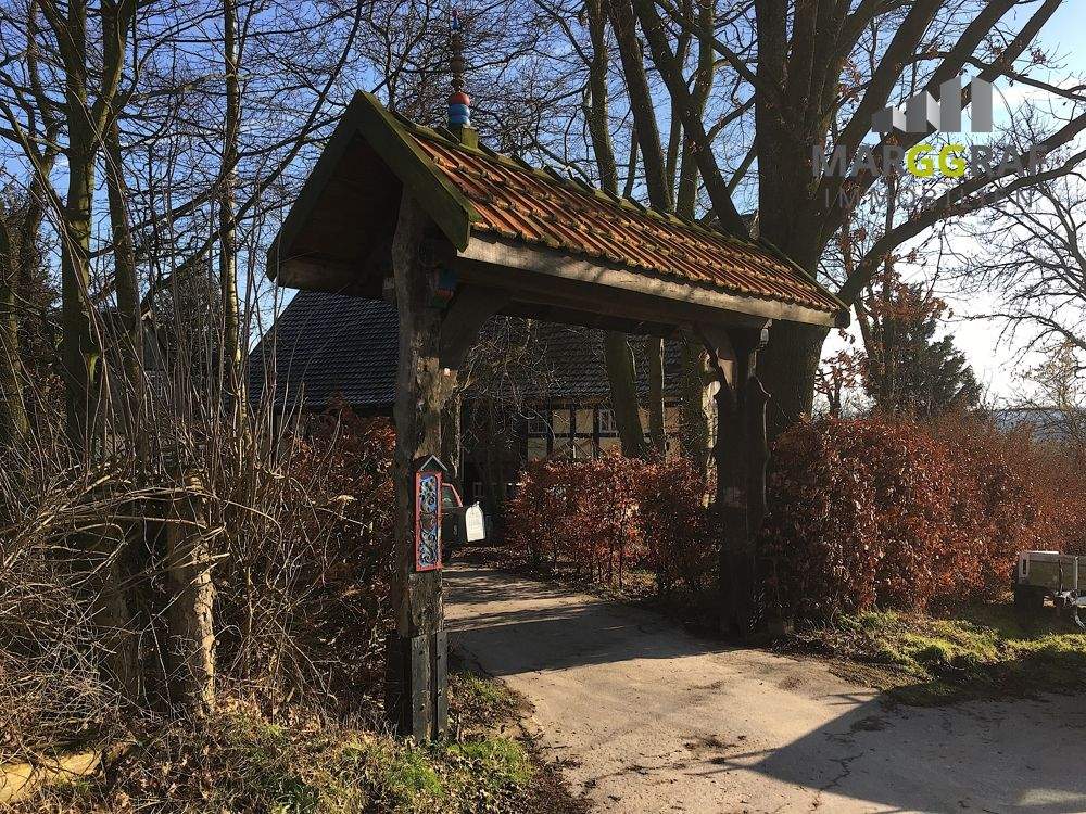 Immobilie in Melle - Historisches Fachwerkjuwel mit einzigartigem Panoramablick - Ihre Chance, Geschichte neu zu gestalten! - Bild 1