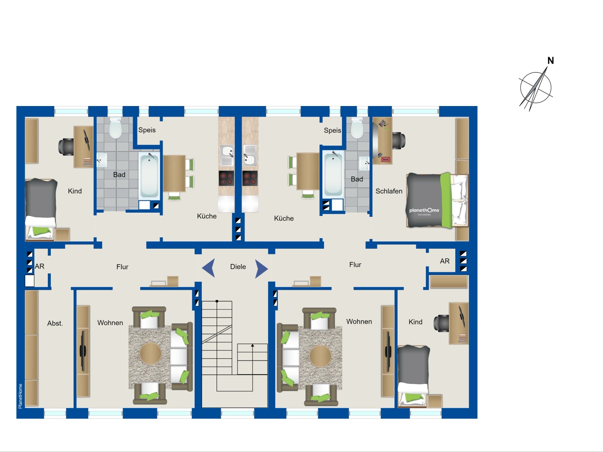 Wohn- und Geschäftshaus zum Kauf als Kapitalanlage geeignet 720.000 € 14 Zimmer 468 m²<br/>Fläche 441 m²<br/>Grundstück Schölerberg 142 Osnabrück 49082