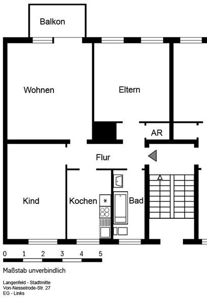 Wohnung zur Miete 745 € 3 Zimmer 71 m²<br/>Wohnfläche 20.01.2025<br/>Verfügbarkeit Von-Nesselrode-Str. 27 Langenfeld - Mitte Langenfeld 40764