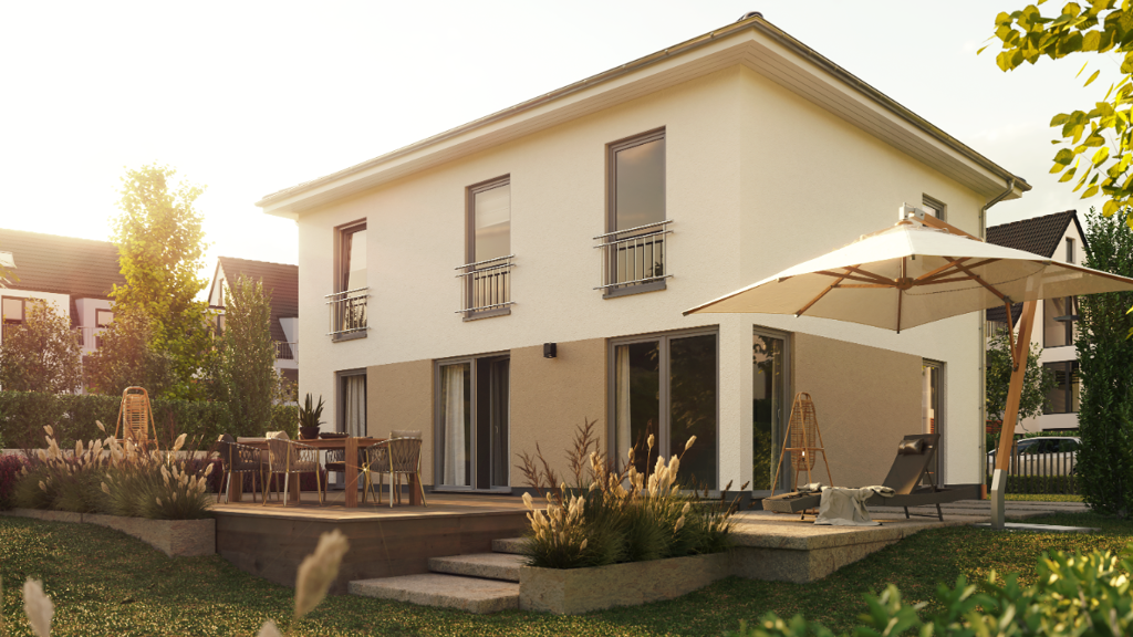 Stadthaus zum Kauf - Erstbezug 371.520 € 5 Zimmer 151 m² 1.540 m² Grundstück Culm Brahmenau 07554