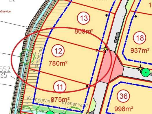 Grundstück zum Kauf 93.600 € 780 m² Grundstück Schortens Schortens 26419