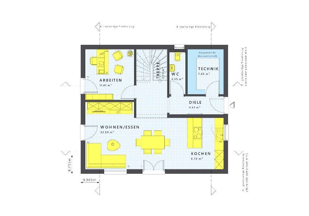 Einfamilienhaus zum Kauf 448.539 € 6 Zimmer 143 m²<br/>Wohnfläche 550 m²<br/>Grundstück Unterroth 89299