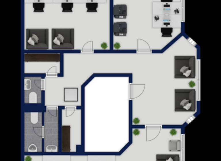 Bürogebäude zur Miete 8,52 € 4 Zimmer 135 m² Bürofläche Bietigheim Bietigheim-Bissingen / Bietigheim 74321