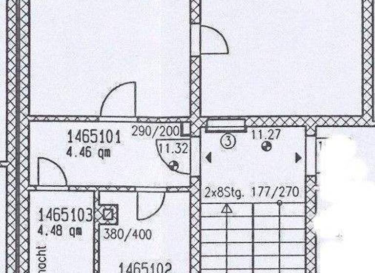 Wohnung zur Miete 255 € 2 Zimmer 46,4 m² 4. Geschoss frei ab sofort Geibelstraße 146 Gablenz Chemnitz 09127