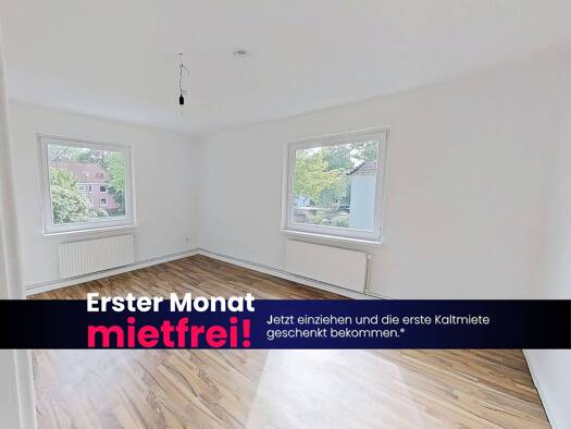 Wohnung zur Miete 389 € 3 Zimmer 53,7 m² 1. Geschoss frei ab 16.08.2026 Wangeroogestraße 2 Einswarden Nordenham 26954