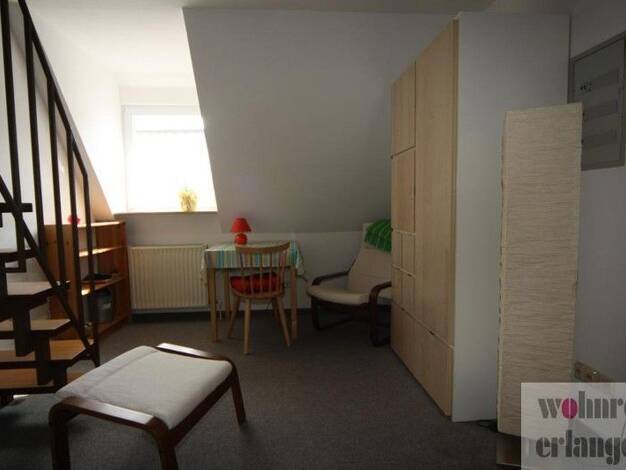 Wohnung zur Miete auf Zeit 600 € 1 Zimmer 28 m² frei ab sofort Innenstadt Erlangen 91054