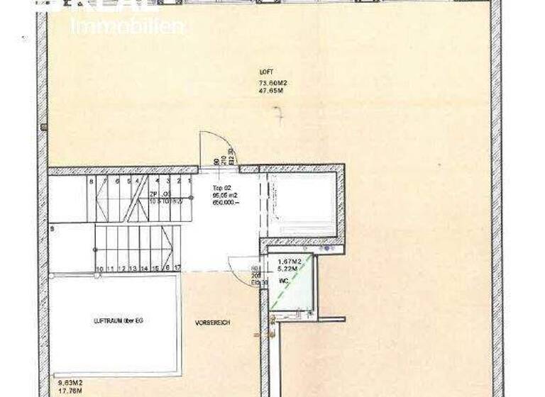 Büro zur Miete 1.250 € 1 Zimmer Sankt Leonhard Graz 8010