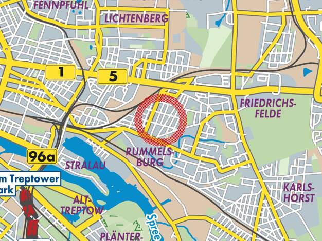 Gewerbegrundstück zum Kauf 290.000 € 480 m² Grundstück Lichtenberg Lichtenberg 10317