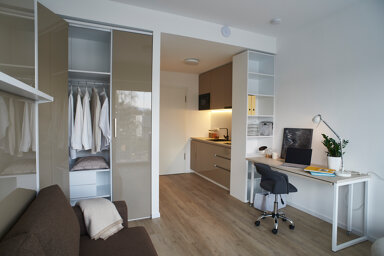 Studio zur Miete 630 € 1 Zimmer 21 m² 2. Geschoss frei ab sofort Oberschelderweg 27 Heddernheim Frankfurt am Main 60439