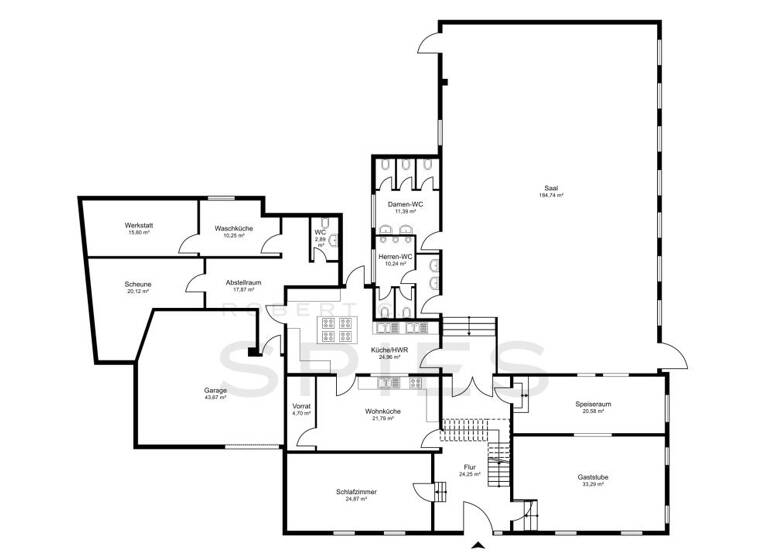 Haus zum Kauf 385.000 € 14 Zimmer 295 m² 850 m² Grundstück Hinte 26759