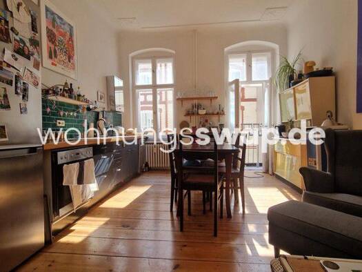 Wohnung zur Miete Tauschwohnung 550 € 3 Zimmer 57 m² 2. Geschoss Moabit Mitte 10555