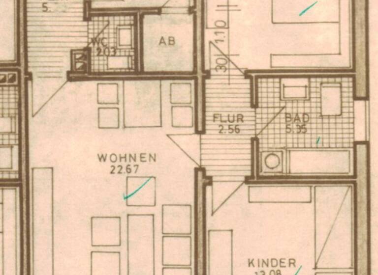 Wohnung zur Miete 710 € 3 Zimmer 75 m² Geschoss 3/4 frei ab 01.05.2026 Bahnhofstraße 18 Mehrhoog Hamminkeln 46499
