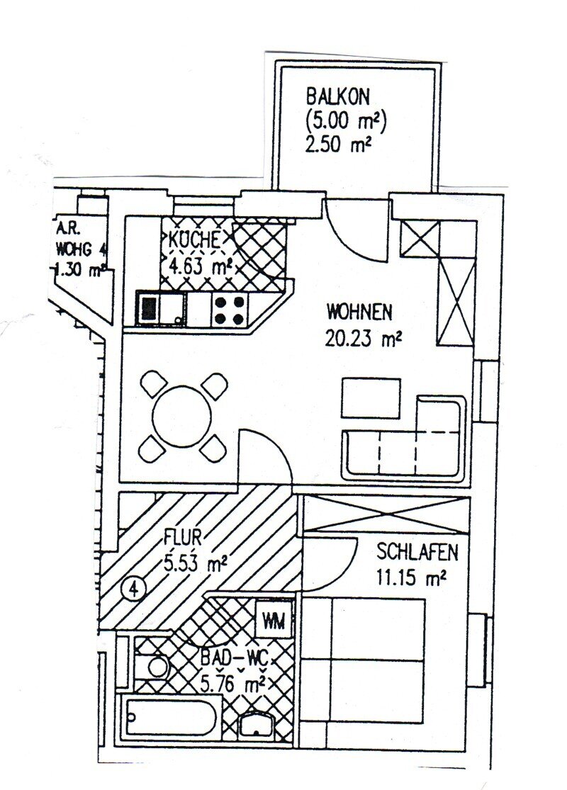 Wohnung zur Miete 370 € 2 Zimmer 51,7 m²<br/>Wohnfläche 2.<br/>Geschoss 01.01.2025<br/>Verfügbarkeit Nordvorstadt 155 Zwickau 08058