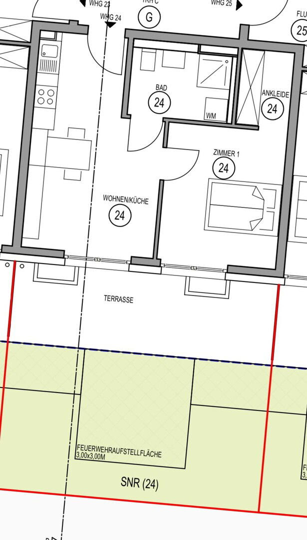 Wohnung zur Miete 910 € 2,5 Zimmer 47 m²<br/>Wohnfläche EG<br/>Geschoss Maria-Merian-Bogen 43 Großauheim Hanau 63450