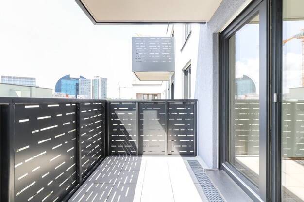 Wohnung zur Miete - Erstbezug 1.144 € 2 Zimmer 42,4 m² 5. Geschoss frei ab 01.08.2025 Karoline-Veith-Straße 35 Bockenheim Frankfurt-Bockenheim 60486