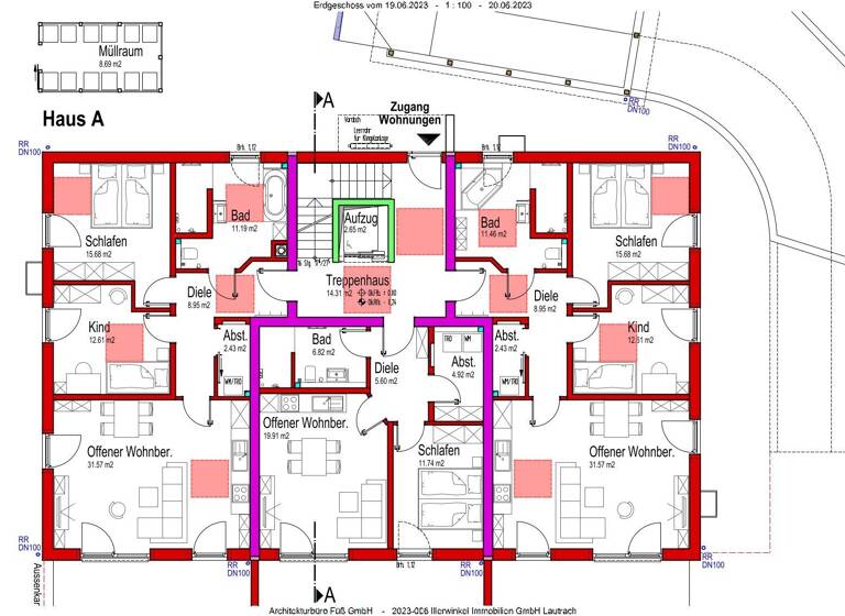 Wohnung zum Kauf provisionsfrei 379.000 € 3 Zimmer 92,3 m²<br/>Wohnfläche EG<br/>Geschoss ab sofort<br/>Verfügbarkeit Rauhhornweg 3 Lautrach 87763