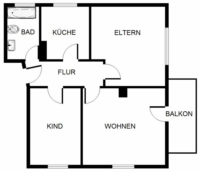 Wohnung zur Miete 650 € 3 Zimmer 61,4 m²<br/>Wohnfläche 2.<br/>Geschoss 06.01.2025<br/>Verfügbarkeit Nonnstr. 20 Ellerviertel Bonn 53119