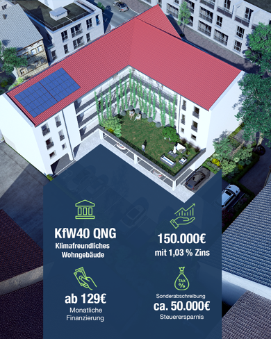 Wohnung zum Kauf provisionsfrei 204.510 € 2 Zimmer 40,1 m² Dachgeschoss, 4. Geschoss Frontenhausen Frontenhausen 84160