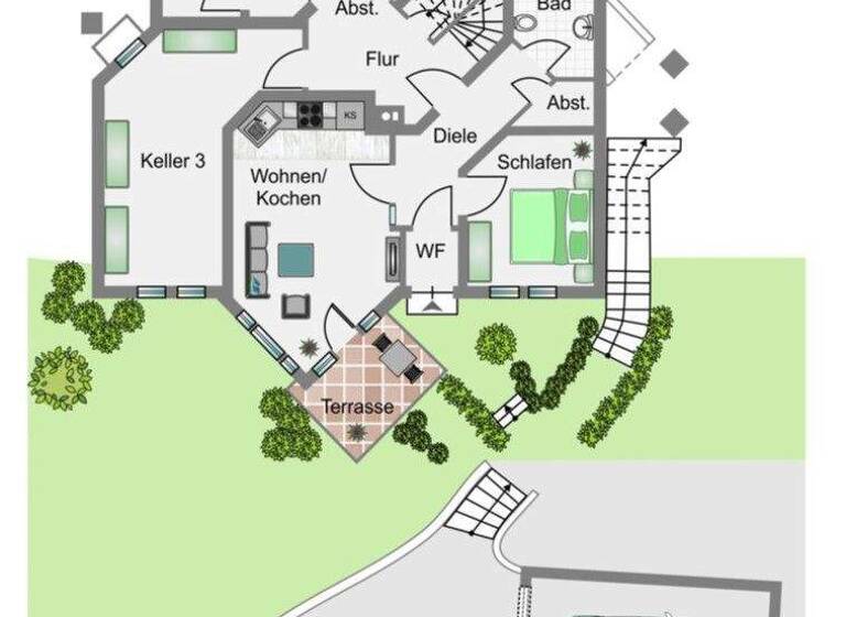 Haus zum Kauf 565.000 € 8 Zimmer 222 m² 780 m² Grundstück frei ab sofort Zavelstein Bad Teinach-Zavelstein 75385