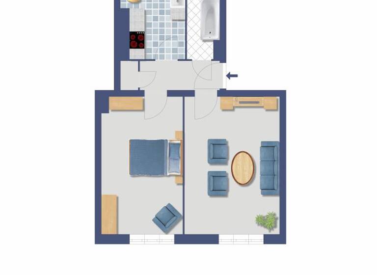Wohnung zum Kauf provisionsfrei 168.000 € 2 Zimmer 56,7 m²<br/>Wohnfläche Cornelius-Fredericks-Straße 69 Wedding Berlin 13351
