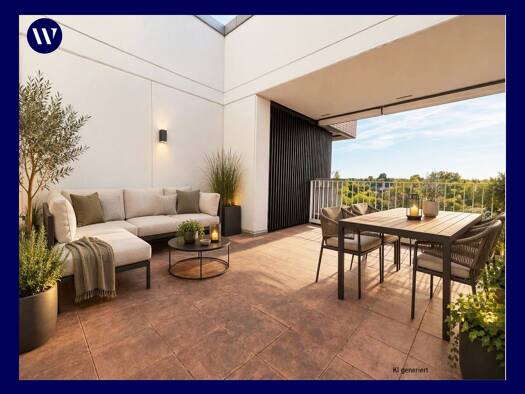 Penthouse zur Miete 2.980 € 4 Zimmer 190 m² 8. Geschoss Berndorffstr. 4 Bayenthal Köln 50968