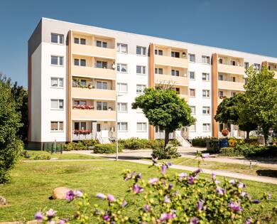 Wohnung zur Miete 448 € 4 Zimmer 63,9 m² 3. Geschoss Straße der Bauarbeiter  9 -12 Sandersdorf Sandersdorf-Brehna 06792