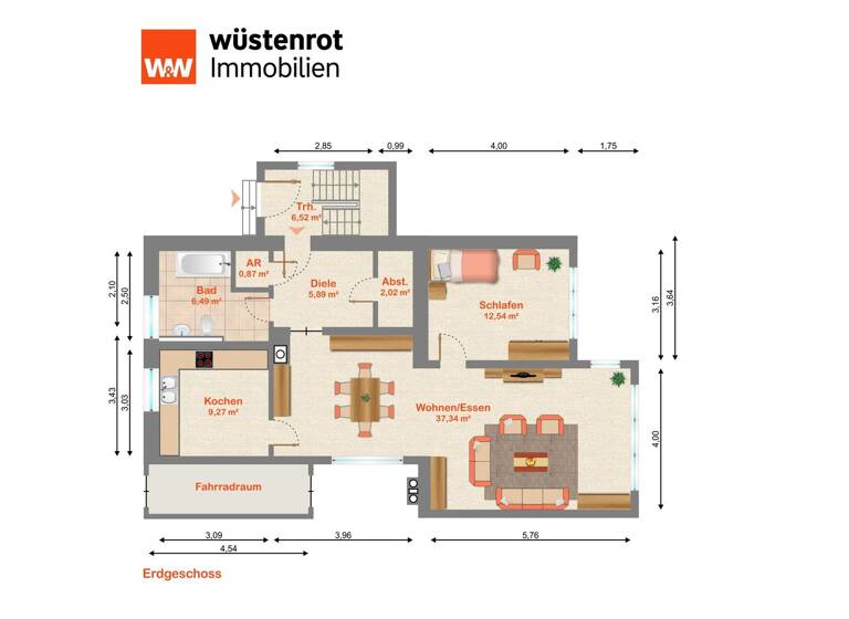 Mehrfamilienhaus zum Kauf 475.000 € 6 Zimmer 210 m² 543 m² Grundstück Unkel 53572