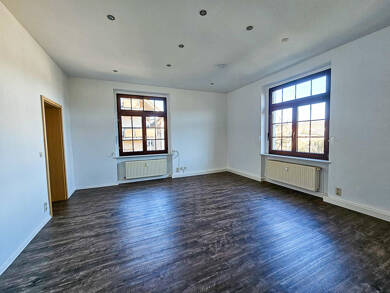 Wohnung zur Miete 392 € 2 Zimmer 65,3 m² EG Gellertstraße 21 Aue 08280