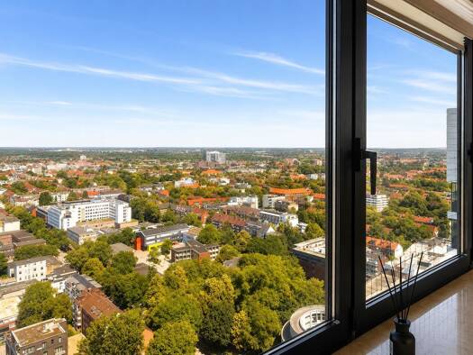 Penthouse zur Miete 3.500 € 3 Zimmer 70 m² Geschoss 29/29 frei ab 01.12.2026 Barmbek-Süd Nord 22083