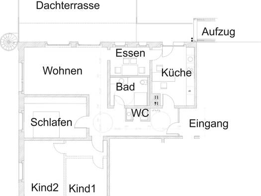 Terrassenwohnung zur Miete 1.980 € 4 Zimmer 114 m² Geschoss 2/4 frei ab 01.04.2026 Altstadt Konstanz 78462