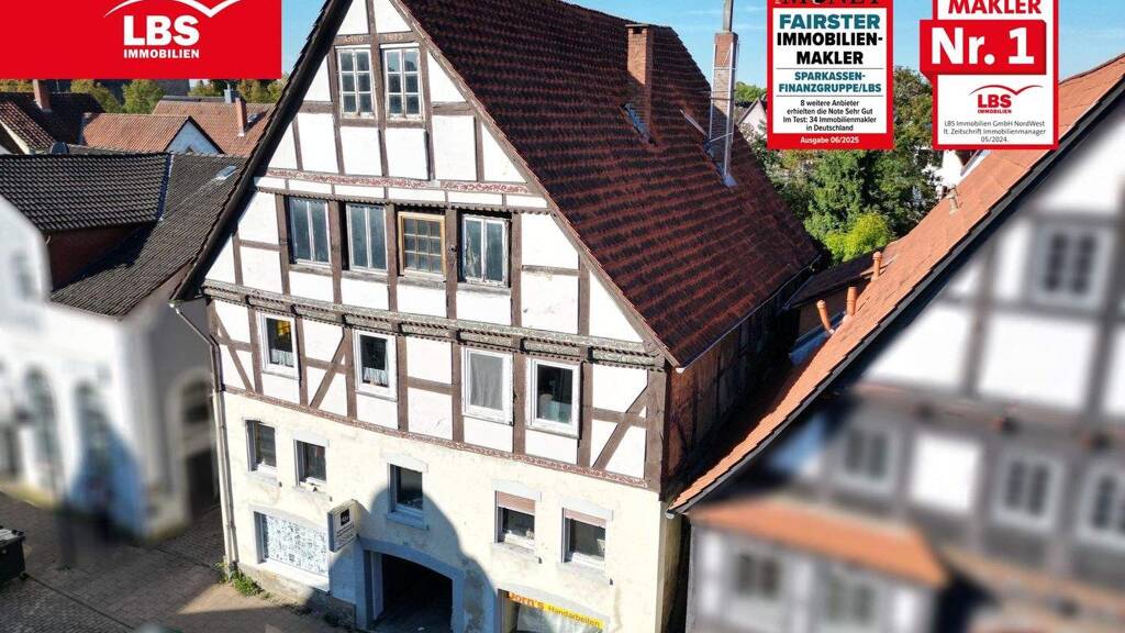 Mehrfamilienhaus zum Kauf 99.999 € 10 Zimmer 200 m² 542 m² Grundstück Rinteln 31737