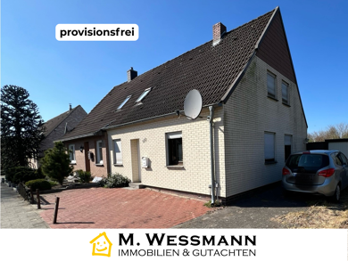 Doppelhaushälfte zum Kauf provisionsfrei 195.000 € 4 Zimmer 85 m² 628 m² Grundstück Schwedenschanze 100 Lingen Lingen (Ems) 49809