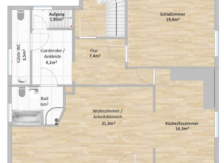 Maisonette zur Miete 700 € 5 Zimmer 115 m² frei ab 01.07.2026 Pöhl 08543