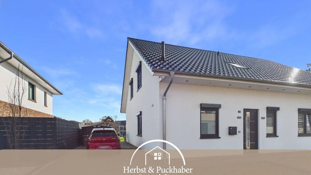 Doppelhaushälfte zum Kauf 349.000 € 4 Zimmer 126 m² 350 m² Grundstück Hoheging Emstek 49685