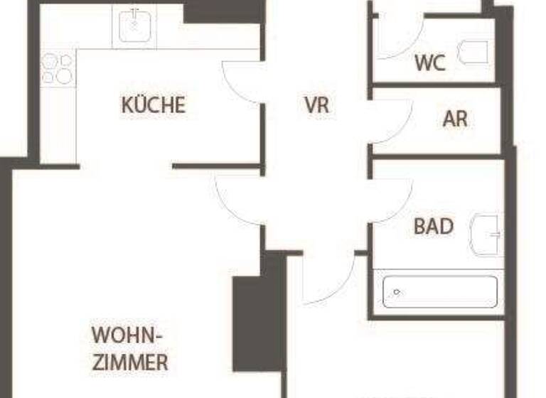 Wohnung zur Miete 353 € 3 Zimmer 86,8 m² Bergherrenstraße 45 Böckstein 5645