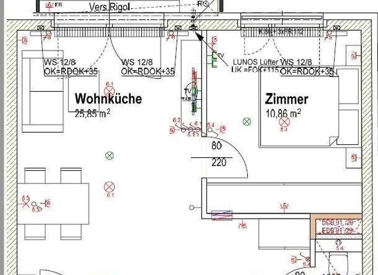 Wohnung zur Miete 784 € 2 Zimmer 42 m² 2. Geschoss frei ab 01.07.2026 Wien 1160